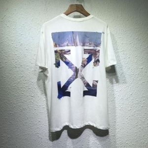 雑誌掲載新作春夏入荷 19ss完売必至夏季 超おすすめ Off-White オフホワイト 半袖Tシャツ 2色可選