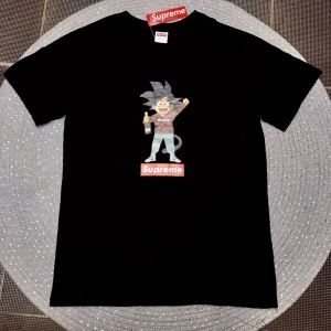 Supreme人気No.1シュプリーム tシャツ 偽物 通販ドラゴンボールコラボ孫悟空プリント半袖ボックスロゴ