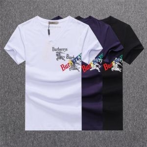 売れ筋モデル　Burberry半袖ｔシャツスーパーコピー黒白2色バーバリー Tシャツ コピー　人気ランキングプリントロゴ　自分へのご褒美　