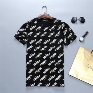 FENDI フェンディ 半袖Tシャツ 2色可選 春夏新作限定 超入手困難 超おすすめ 19ss完売必至夏季