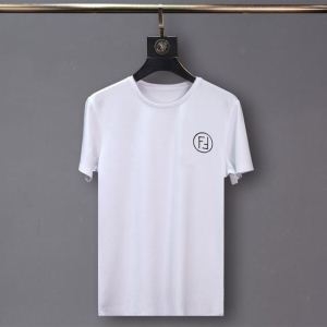 FENDI フェンディ 半袖Tシャツ 2色可選 19春夏正規品保証 新作ダメージ加工 春夏季超人気手元在庫あり