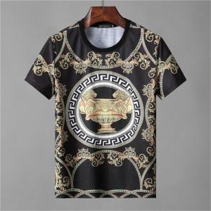 顧客セール大特価早い者勝ち 19SS新作大人気旬トレンド VERSACE ヴェルサーチ 半袖Tシャツ 2色可選