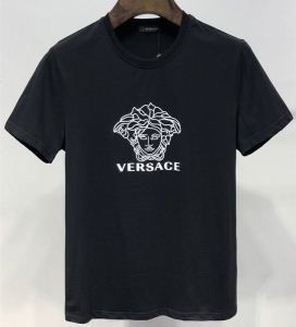 19SS 待望の新作カラー 関税補償新作限定大人可愛い VERSACE ヴェルサーチ 2色可選 半袖Tシャツ