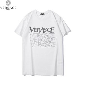 VERSACE ヴェルサーチ 半袖Tシャツ 2色可選 春夏季超人気限定コラボ 男女兼用 SS19待望入荷VIP価格