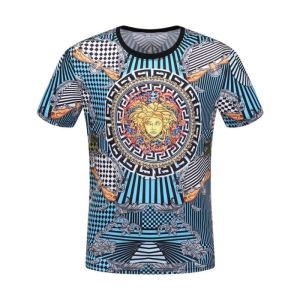 累積売上総額第１位 VERSACE ヴェルサーチ 半袖Tシャツ 19SS新作大人気旬トレンド オンライン限定