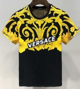 VERSACE ヴェルサーチ 半袖Tシャツ 2色可選 2019夏に意外と人気な新作 人気が続行限定アイテム