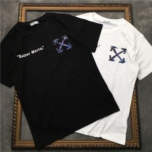 Off-White オフホワイト  2019春夏の流行りの新品  Ｔシャツ/シャツ  存在感のある  カジュアルで気分爽快