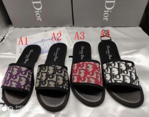 安心の関税送料込 19SS 新作  ディオール DIOR スリッパ 4色可選 春夏新作正規買付