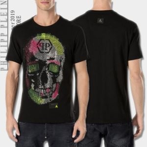 フィリッププレイン トップス メンズ 今季で一番人気を集まった限定新作 PHILIPP PLEIN ｔシャツ プリント コピー 最安値