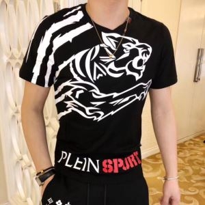 フィリッププレイン ｔシャツ 普段使いにぴったりしたコレクション コピー PHILIPP PLEIN ブラック 新着 コーデ 品質保証