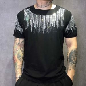 フィリッププレイン ｔシャツ コピー 溢れた光沢感がある限定...