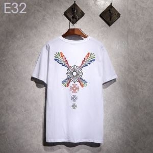 春物新作在庫処分セール クロムハーツ CHROME HEARTS 半袖Tシャツ 2色可選 男女兼用 最新作2019春夏入荷