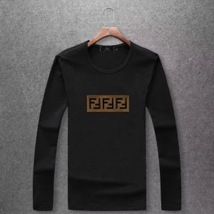 SS19春夏入荷人気のスピーディ 春夏季超人気限定コラボ フェンディ FENDI 長袖Tシャツ 4色可選