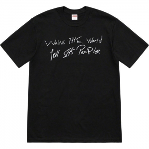 SUPREME Buju Banton Wake The World Tee  シャツ/半袖 2色可選 2019春夏のトレンド新商品