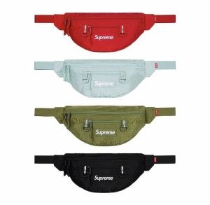 抜け感を出す Supreme Waist Bag 19SS  4色可選 超必須アイテム 暑い今こそ活躍させたい！