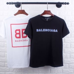 BALENCIAGA ｔシャツ ユニセックス コーデをしやすい バレンシアガ スーパーコピー ブラック ホワイト 大人気 お買い得