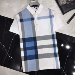 Burberry メンズ ポロシャツ 清潔感満点で使い勝手の...