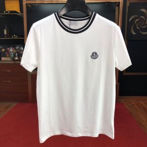 2019年夏の一押しファッションアイテム Tシャツ/半袖 MONCLER 2色可選  ヘルシー 抜け感重視 モンクレール