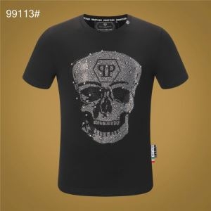 今季は特に注目ファション PHILIPP PLEIN Tシャツ/半袖  優しい雰囲気スタイリッシュにフィリッププレイン