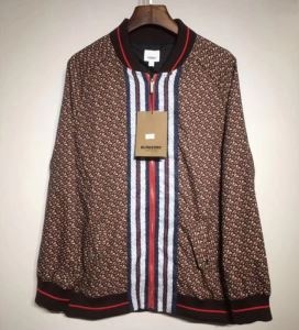 バーバリー メンズ ジャケット 個性的でカジュアルな着こなしに コピー Burberry MONOGRAM STRIPE プリント 品質保証