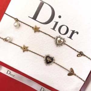 ディオール ブレスレット 新作 シンプルで繊細な美しさを放つアイテム レディース DIOR コピー ２種可選 日常 おしゃれ 最低価格