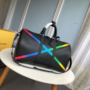 Louis Vuitton ボストンバッグ メンズ 簡単にナチュラル感をアップ ルイヴィトン コピー ブラック 日常 コーデ 安い M30345