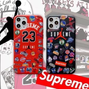 Supreme シュプリーム iPhone ケース 洗練された品あるアイテム スマホ コピー ブラック レッド カジュアル コーデ 品質保証