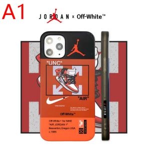 Off-White スマホケース 最旬のトレンドの大本命 コーデ オフホワイト コピー 人気 ナイキ コラボ ２色可選 おしゃれ 完売必至