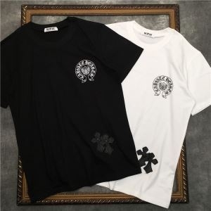 2色可選 2020春トレンドカラー 半袖Tシャツ クロムハー...