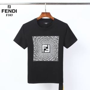 印象的な春夏コーデに 半袖Tシャツ2色可選  余裕のあるコーデに挑戦 フェンディ FENDI