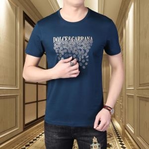 話題をさらった新品  半袖Tシャツ 3色可選 激安2020春夏 ドルチェ＆ガッバーナ Dolce&Gabbana