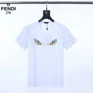 ココチイイ春夏柄が魅力 フェンディ3色可選  FENDI 春夏になると流行する 半袖Tシャツ