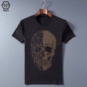 2色可選 2020春トレンドカラー  半袖Tシャツ 国内完売となっているレア商品 フィリッププレイン PHILIPP PLEIN