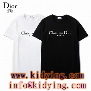 中央ディオールブランド英字ロゴDIOR メンズ半袖ｔシャツ激安Ｎ級品　人気通販