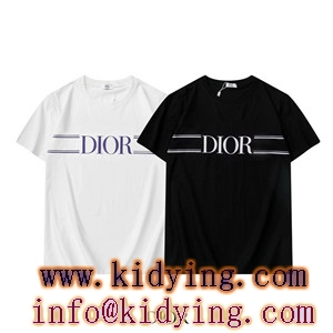 Diorメンズ半袖ｔシャツ偽物21ss人気ブランドロゴ 様々...