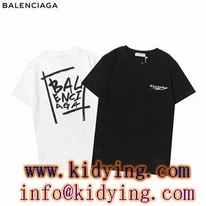 2021SSじょうずにコーデした装い Balenciaga メンズ半袖ｔシャツ 人気バレンシアガ