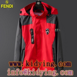 幅広い着こなしブランドおすすめ FENDIコピー ジャケット 2色可選 防水 防風性も優れ 高品質の一着
