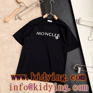 MONCLER コットン100％のナチュラルな風合い 2色選び ｔシャツコピー  モンクレール