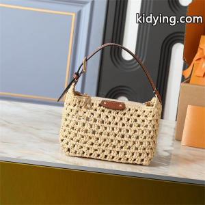 サマー風草編み レザーハンドル Louis vuitton コピー ルイヴィトン コピー ハンドバッグ スーパーコピー レディース クールkidying26iWPbqa