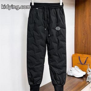 ブラックダッフル moncler コピーブランド コピーパンツ  束脚ロゴ モンクレール コピーブランド ユニセックス トレンディ 2026秋冬kidying26jeyCye