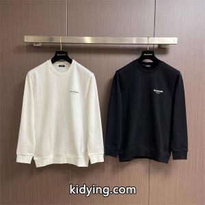 ホワイト × ブラック 2 色 シンプルミニロゴ スウェット バルマン スーパーコピー balmain スーパーコピー コピー 秋冬 定番kidying26OTz0va