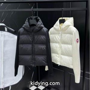 2026秋冬 ホワイト 柔美ニットダウンジャケット コピー カナダグース コピー Canada goose コピーkidying26re459v