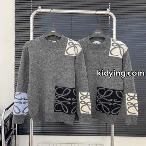 お買い得高品質loewe コピー/ロエベ コピー セータースーパーコピーグレー色秋冬新品 スーパーコピーkidying268jOfym