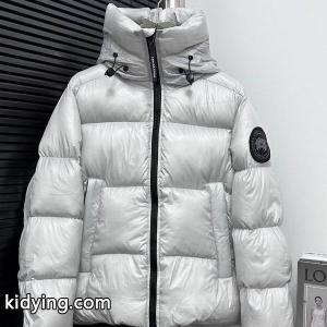 グレー 2026秋冬 シンプルファー ダウンジャケット スーパーコピー カナダグース ブランド コピー Canada goose ブランド コピーkidying26Kny8DC