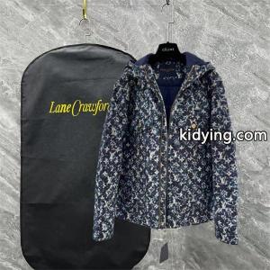2026秋冬人気 高保温 激安通販限定 Louis vuitton スーパーコピー ルイヴィトン スーパーコピー コピー モノグラム デニム ダウンジャケット 防寒デザインkidying26SfK9fC