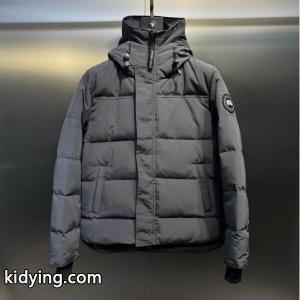 カナダグース コピー Canada goose コピー 2026秋冬 ダークグレー 都会スマートフードダウンジャケット コピーkidying26LzWDGr