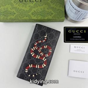 グッチ ブランド コピー 偽物 長財布 スネークモチーフ GGスプリーム ブラックキャンバス 個性的 スタイリッシュ gucci ブランド コピーkidying26LXfGPn
