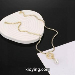 gucci コピー 偽物 ネックレス GGロゴ パールチャーム ゴールドチェーン 上品 エレガント グッチ コピーkidying26yCe01n