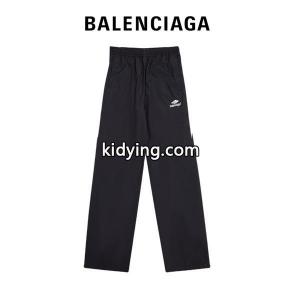 バレンシアガ コピーブランド コピー ナイロンパンツ ブラック シンプルロゴ ワイドシルエット ストリート balenciaga コピーブランドkidying26uqmSTj