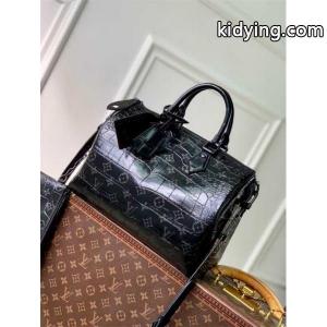 Louis vuitton コピー ルイ・ヴィトン コピー Speedy P9 30 スピーディ N87504 ブラック クロコダイルレザー 高品質 モノグラム ハンドバッグkidying26ObiyCm